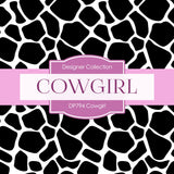 Cowgirl Digital Paper DP794 - Digital Paper Shop