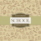 Back To School Digital Paper DP4248 - Digital Paper Shop