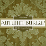 Autumn Burlap Digital Paper DP4018 - Digital Paper Shop