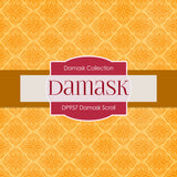 Damask and Scroll Digital Paper DP957 - Digital Paper Shop - 3