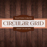 Circular Grid Digital Paper DP6357 - Digital Paper Shop