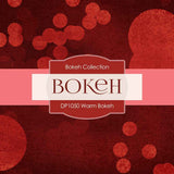 Warm Bokeh Digital Paper DP1050 - Digital Paper Shop