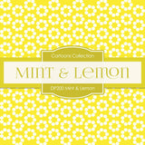 Mint Lemon Digital Paper DP200 - Digital Paper Shop
