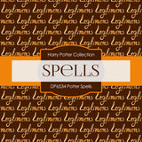 Potter Spells Digital Paper DP6534 - Digital Paper Shop