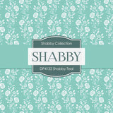 Shabby Teal Digital Paper DP4132 - Digital Paper Shop