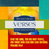 Verses From Psalms Digital Paper DP6655 - Digital Paper Shop