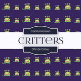 Critters Digital Paper DP6156B - Digital Paper Shop