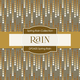 Spring Rain Digital Paper DP2420 - Digital Paper Shop