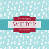Winter Digital Paper DP3372 - Digital Paper Shop