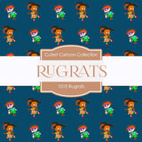 Rugrats Digital Paper 110E - Digital Paper Shop