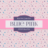 Blue Pink Digital Paper DP3370 - Digital Paper Shop