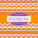 Rainbow of Love Digital Paper DP4179 - Digital Paper Shop
