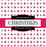 Gothic Christmas Digital Paper DP4948 - Digital Paper Shop