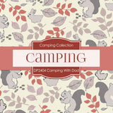 Camping With Dad Digital Paper DP2404 - Digital Paper Shop