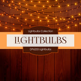 Lightbulbs Digital Paper DP6233A - Digital Paper Shop
