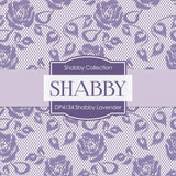 Shabby Lavender Digital Paper DP4134 - Digital Paper Shop