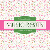 Music Beats Digital Paper DP3468 - Digital Paper Shop