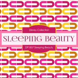 Sleeping Beauty Digital Paper DP1857 - Digital Paper Shop