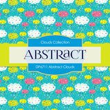 Abstract Clouds Digital Paper DP6711 - Digital Paper Shop
