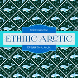 Ethnic Arctic Digital Paper DP6684 - Digital Paper Shop