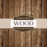 Cabin Oak Wood Digital Paper DP1700 - Digital Paper Shop