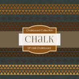 Chalkboard Tribal Digital Paper DP1568 - Digital Paper Shop