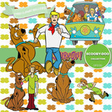 Scooby Doo Digital Paper DP3100 - Digital Paper Shop