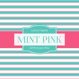 Mint Pink Digital Paper DP2918 - Digital Paper Shop