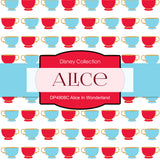 Alice In Wonderland Digital Paper DP4906C - Digital Paper Shop