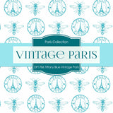 Tiffany Blue Vintage Paris Digital Paper DP1786 - Digital Paper Shop