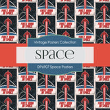 Space Posters Digital Paper DP6907 - Digital Paper Shop