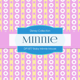 Baby Minnie Mouse Digital Paper DP1877 - Digital Paper Shop