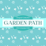 Garden Path Digital Paper DP213 - Digital Paper Shop