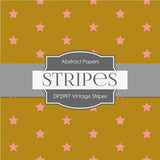 Vintage Stripes Digital Paper DP2997 - Digital Paper Shop