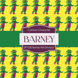 Barney The Dinosaur Digital Paper DP1350 - Digital Paper Shop