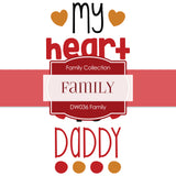 Family Digital Paper DW036 - Digital Paper Shop