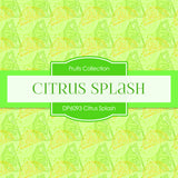 Citrus Splash Digital Paper DP6093 - Digital Paper Shop