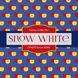 Snow White Digital Paper DP4293 - Digital Paper Shop