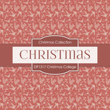 Christmas College Digital Paper DP1517 - Digital Paper Shop