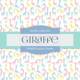 Nursery Giraffe Digital Paper DP6829 - Digital Paper Shop