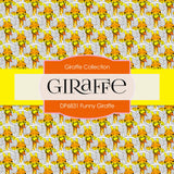 Funny Giraffe Digital Paper DP6831 - Digital Paper Shop