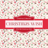 Christmas Wish Digital Paper DP6128A - Digital Paper Shop