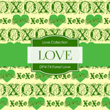 Forest Love Digital Paper DP4174 - Digital Paper Shop