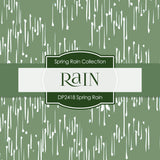 Spring Rain Digital Paper DP2418 - Digital Paper Shop