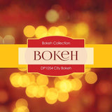 City Bokeh Digital Paper DP1054 - Digital Paper Shop