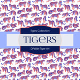 Tiger Art Digital Paper DP6864 - Digital Paper Shop
