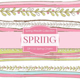Spring Charm Digital Paper DP1151 - Digital Paper Shop