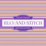 Lilo and Stitch Digital Paper DP2195 - Digital Paper Shop