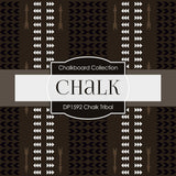 Chalk Tribal Digital Paper DP1592 - Digital Paper Shop