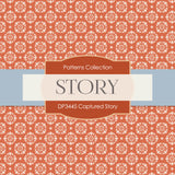 Captured Story Digital Paper DP3445 - Digital Paper Shop